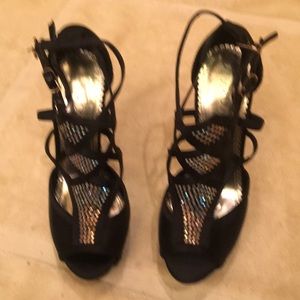 Glamorous platform hell for special occasions